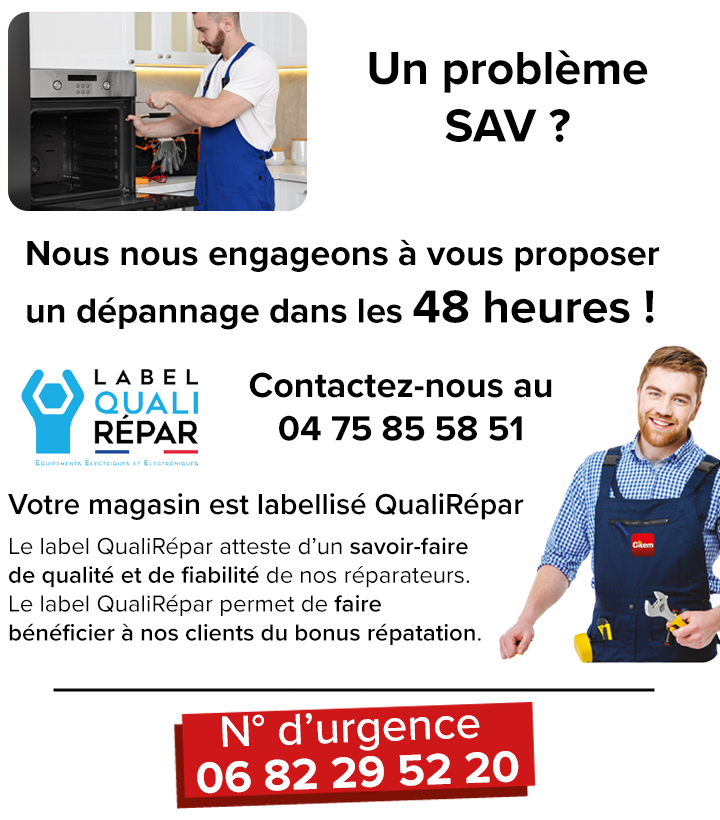 Dépannage en 48 heures