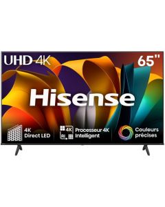 TELEVISEUR LED 4K  HISENSE 65A6N