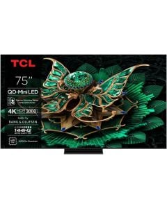 TELEVISEUR QD MINI LED 4K  TCL BRUN 75C7K