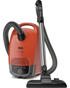 ASPIRATEUR TRAINEAU AVEC SAC MIELE GUARD S1 JUNIOR ROUGE