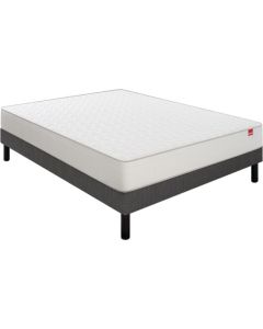 LOT MATELAS+SOMMIER TAPISSIER 160 X 200CM  EPEDA IC1660216020000