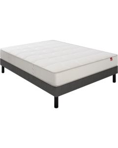 LOT MATELAS+SOMMIER TAPISSIER 90 X 190CM EPEDA IC1660609019000
