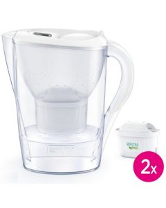 CARAFE FILTRANTE + 2 CARTOUCHES BRITA MARELLA BLANC-1051133