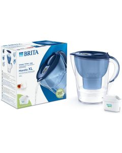 CARAFE FILTRANTE + 1 CARTOUCHE BRITA MARELLA XL BLEU-1051122