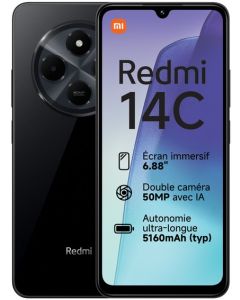 SMARTPHONE 4G  XIAOMI REDMI 14C 8+256 NOIR