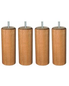 4 PIEDS A TIGE FILETEE POUR SOMMIER TAPISSIER MARGOT S4165X170-VD8-FP-NVN LOUN