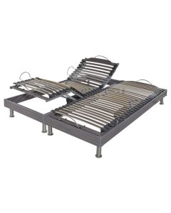 SOMMIER MOTORISE 2 X 80CM X 200CM  EBAC S62 80+80/200