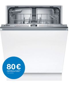 LAVE VAISSELLE TOUT INTEGRABLE CONNECTE  BOSCH SMV4HUX04E