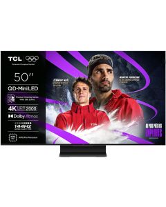 TELEVISEUR QD MINI LED 4K  TCL BRUN 50C7K