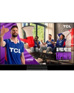 TELEVISEUR QD MINI LED 4K  TCL BRUN 50C7K