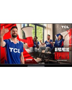 TELEVISEUR QD MINI LED 4K  TCL BRUN 75C8K