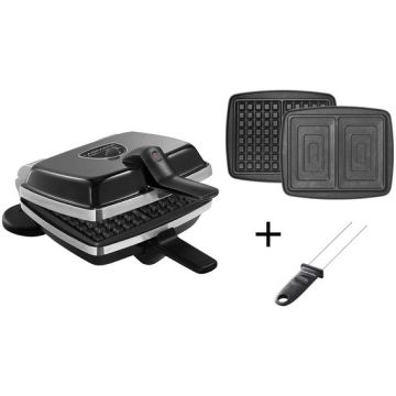 CROQUE GAUFRE AVEC SYSTEME ROTATIF DE CUISSON LAGRANGE 039426