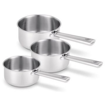 SET 3 CASSEROLES EN INOX BEKA 101041