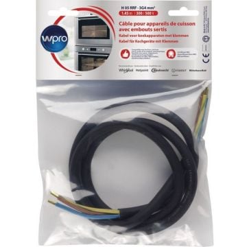 CABLE ELECTRIQUE AVEC EMBOUTS SERTIS WPRO CCB340-1-H05RRF3G4