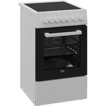 CUISINIERE VITROCERAMIQUE 60X60CM BEKO FSS57100GW
