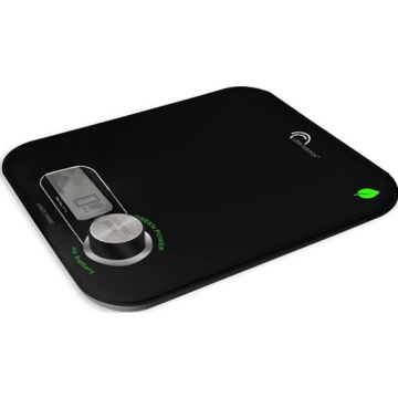 BALANCE DE CUISINE ELECTRONIQUE SANS PILE LITTLE BALANCE GREEN POWER CUL.NOIR-8197