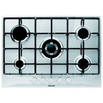 TABLE DE CUISSON GAZ  GLEM GT755IX