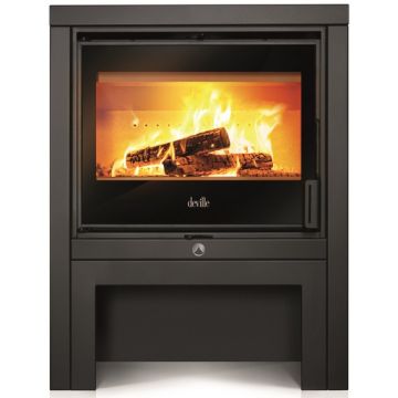 POELE A BOIS  DEVILLE HAUT-LEMAN-C077BQ-06