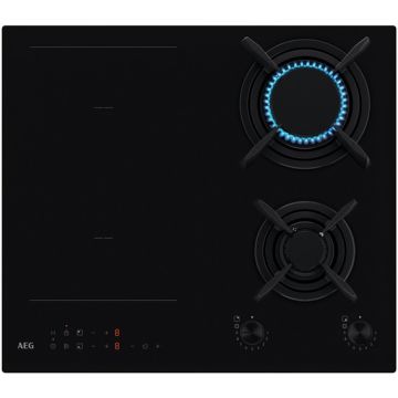 TABLE MIXTE GAZ/INDUCTION  AEG HDB64623NB