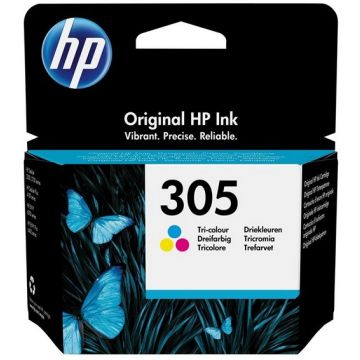 CARTOUCHE D'ENCRE POUR IMPRIMANTE JET D'ENCRE HP HP305TRICOLORE-3822986
