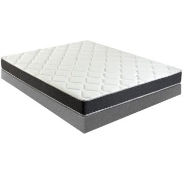 LOT MATELAS+SOMMIER TAPISSIER 160X200CM  BULTEX IC1684016020000