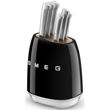 BLOC 6 COUTEAUX SMEG KBSF02BL