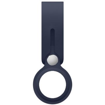 LANIERE POUR TRAQUEUR BLUETOOTH ET NFC AIRTAG APPLE LANIERE AIRTAG BLEU