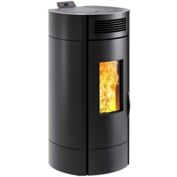 POELE A GRANULES DE BOIS CONNECTE INVICTA LODI10WIFI NOIR-P941974