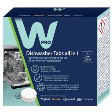 PASTILLES DE LAVAGE 14G TOUT EN 1  WPRO NTB100