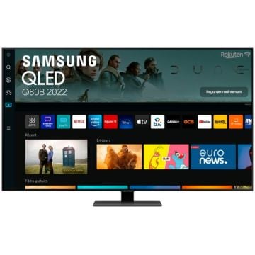 TELEVISEUR QLED 4K  SAMSUNG QE75Q80BATXXC