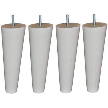 4 PIEDS A TIGE FILETEE POUR SOMMIER TAPISSIER MARGOT S2270X170-VD8-FP-LB VINTA