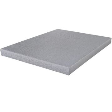 SOMMIER TAPISSIER 140CM X 190CM  EBAC SR9 GRIS FINAUD 140/190
