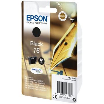 CARTOUCHE D'ENCRE POUR IMPRIMANTE JET D'ENCRE EPSON T1621-16 NOIR