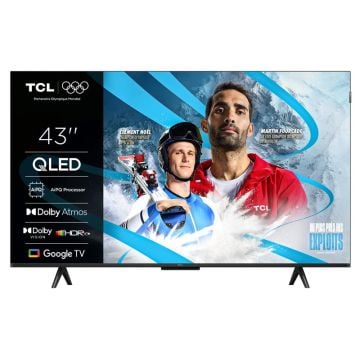 TELEVISEUR QLED 4K  TCL BRUN 43P79K