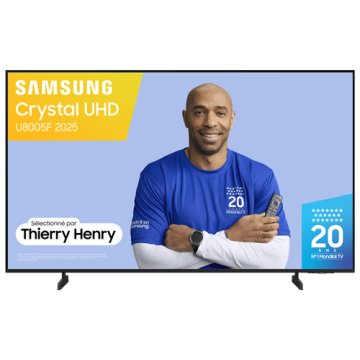 TELEVISEUR LED 4K  SAMSUNG TU43U8005FUXXC