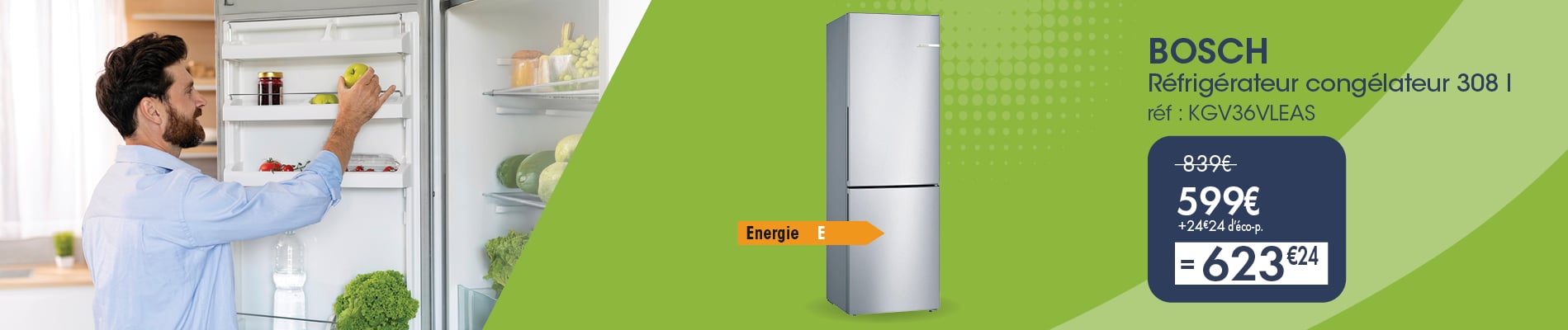 PRO WEB S26+27 PRO&PRIX - RÉFRIGÉRATEUR KGV36VLEAS