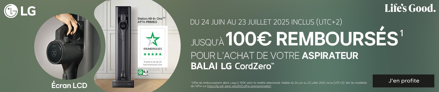 PRO - ODR LG - ASPIRATEURS - DU 24 JUIN AU 23 JUILLET 2025