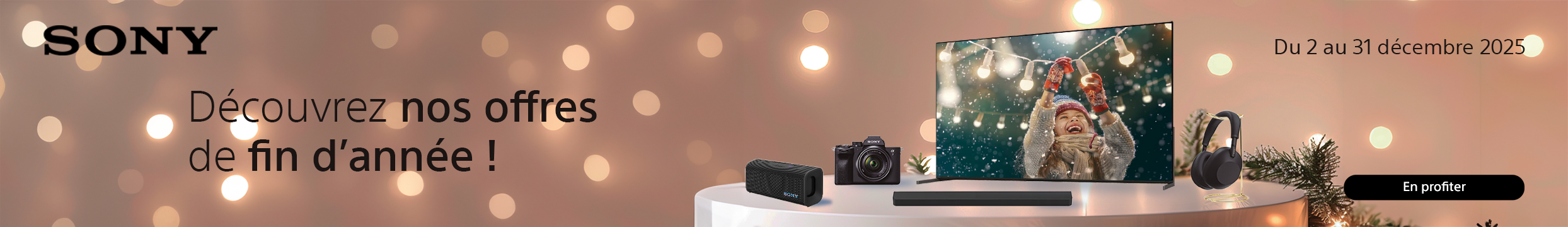 PRO - OFFRES SONY FIN D'ANNEE