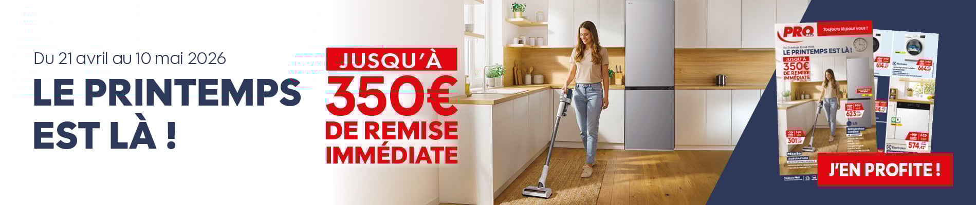 PRO&Cie - Arts m&eacute;nagers - Jusqu'&agrave; 350&euro; de remise