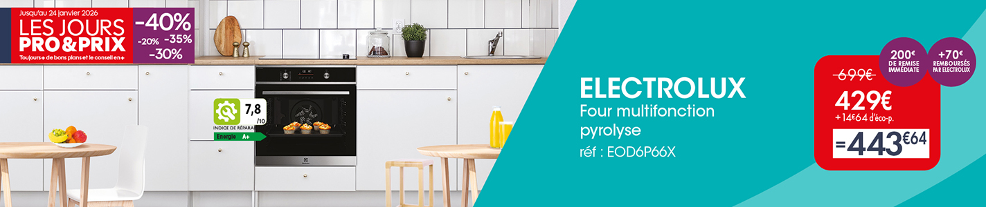 PRO - JOURS PRO&PRIX - FOUR ELECTROLUX