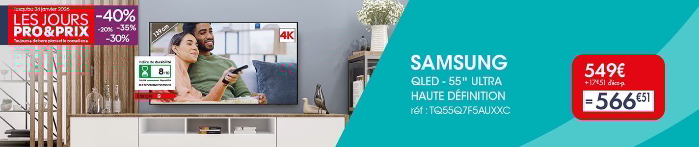 PRO - JOURS PRO&PRIX - TV SAMSUNG