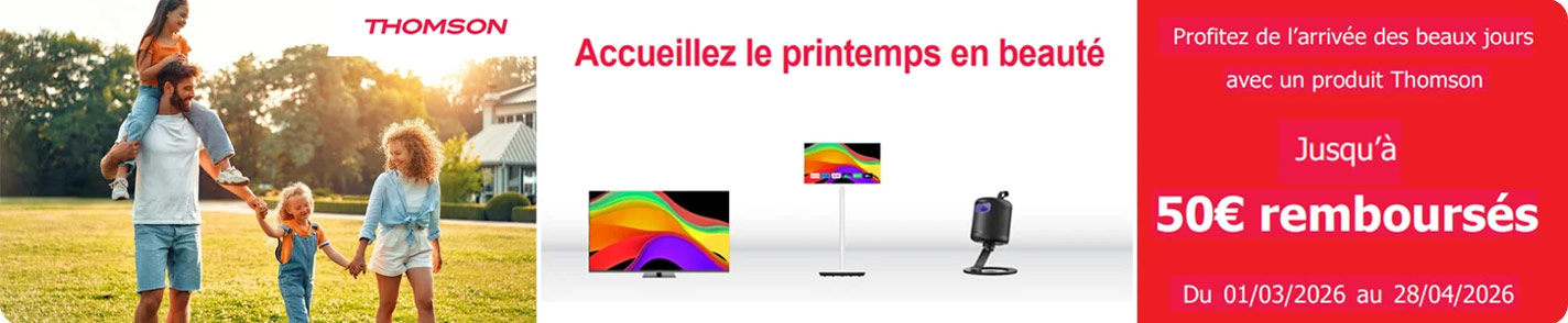 PRO - OFFRE DE REMBOURSEMENT THOMSON - MARS AVRIL 2026