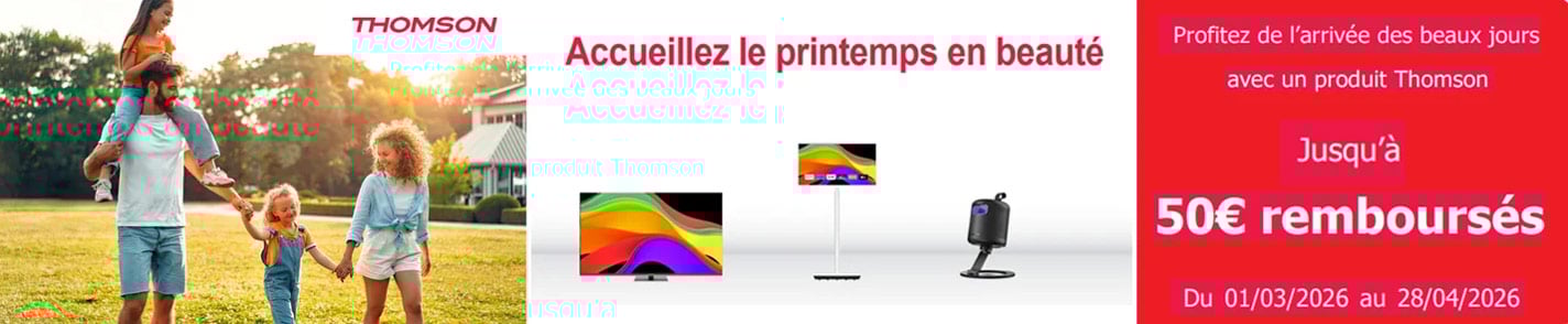 PRO - OFFRE DE REMBOURSEMENT THOMSON - MARS AVRIL 2026
