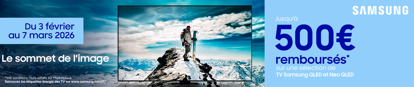 PRO - OFFRE DE REMBOURSEMENT - SAMSUNG TV QLED ET NEO QLED