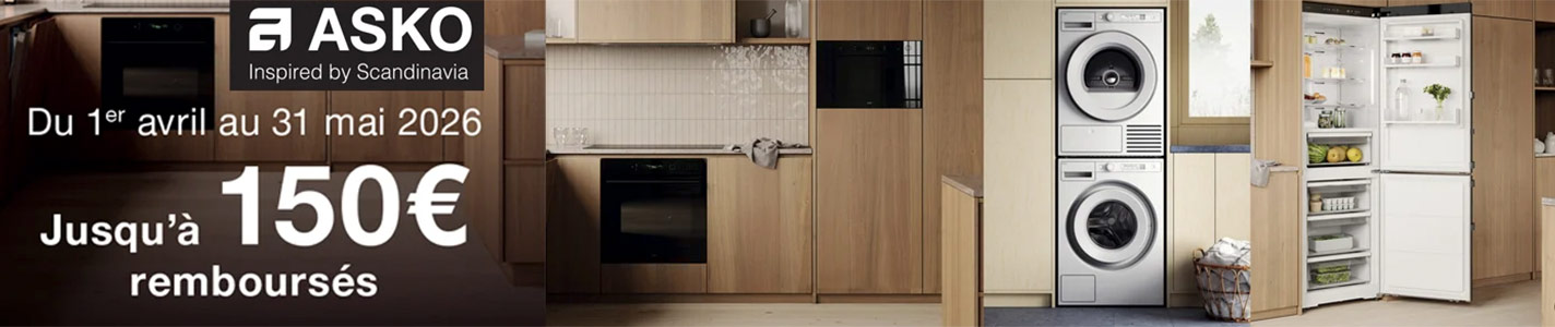 PRO&Cie - Offre de remboursement Asko du 1er avril au 31mai 2026