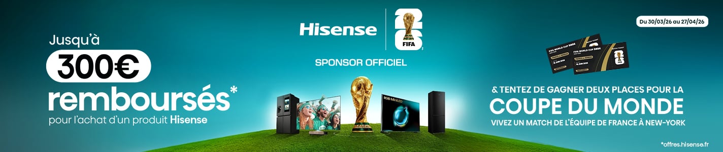 PRO - OFFRE DE REMBOURSEMENT - HISENSE MARS AVRIL 2026