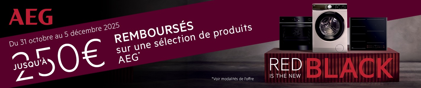 Offres de remboursement AEG- Black November