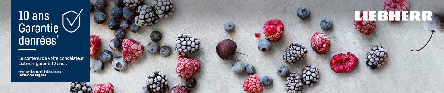 10 ans garantie denr&eacute;es LIEBHERR - PRO&Cie