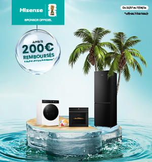 Offre de remboursement Hisense du 22 juillet au 17 août 2026