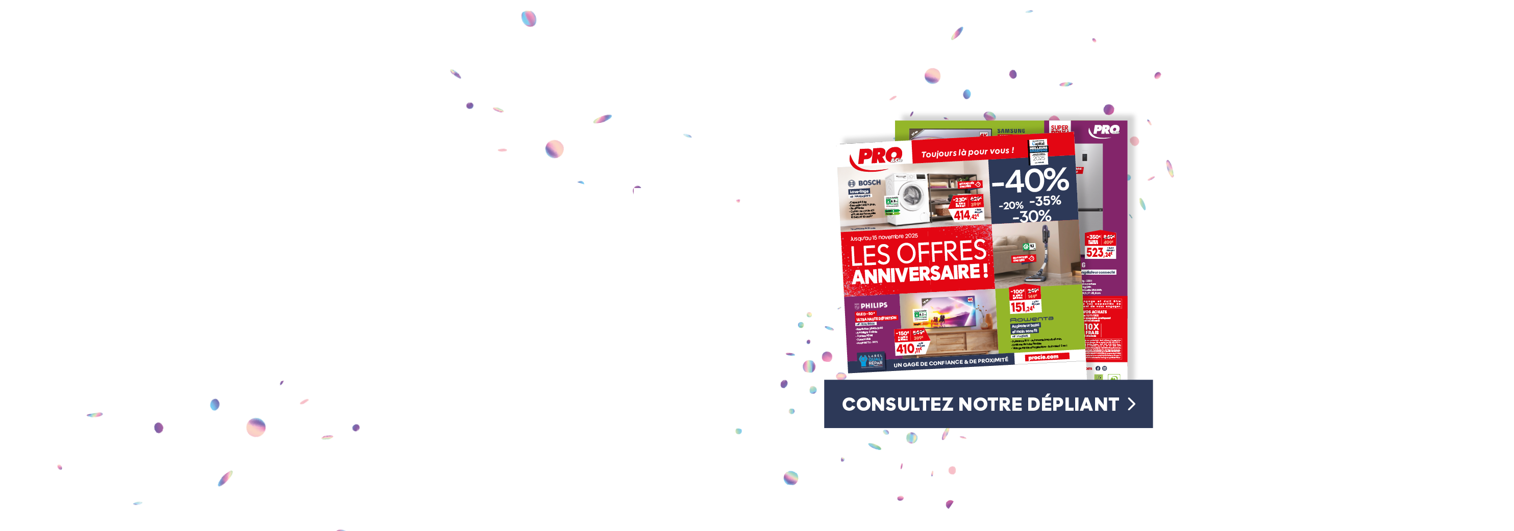 Pro&Cie - Les Offres Anniversaire